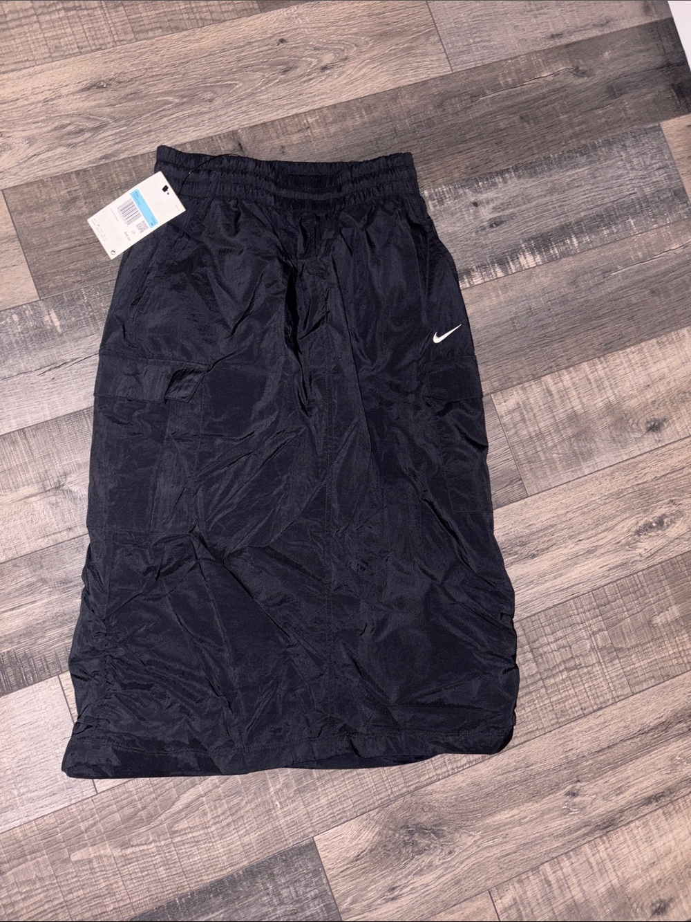Nike Black Girls Athletic Skirt with Swoosh